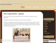 Tablet Screenshot of blog.saccrestorations.net